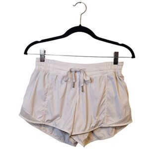 Lululemon Women's White Running Shorts Size 4